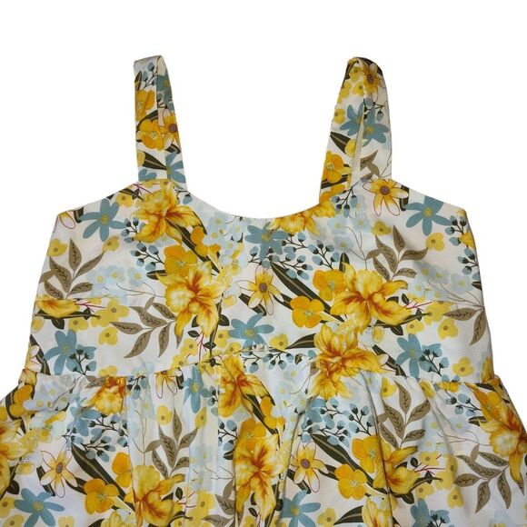 SHEIN FLORAL TANK TOP SIZE L - Picture 2 of 7